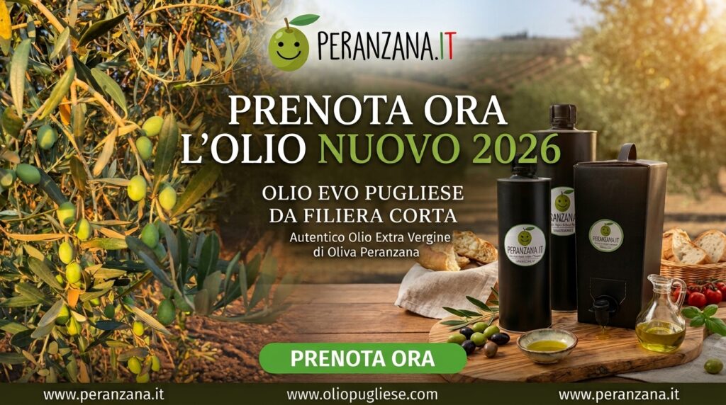 Prenota olio l'olio nuovo 2026 Peranzana.it